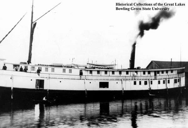 A photo of the Hiram R. Dixon ship.